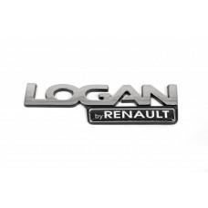 Надпись by Renault Logan (14,5 см) для Renault Logan I 2005-2008 гг