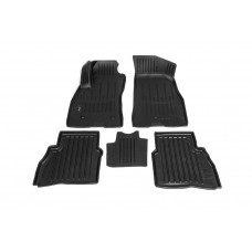 Коврики резиновые Stingray 3D (5 шт, полиуретан) для Opel Combo 2012-2018 гг
