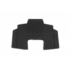 Задний туннельный коврик резиновый (Polytep) для Volkswagen Caddy 2015-2020 гг