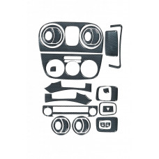 Декоративные накладки салона Карбон для Fiat Fiorino/Qubo 2008-2024 гг