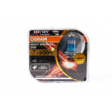 Лампа фары Osram H4 60/55W Night Breaker Laser -2025200% 64193NBL200