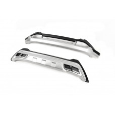 Передние и задние накладки (2 шт) для Hyundai Kona 2017-2023 гг