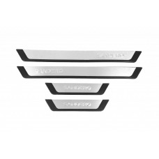 Накладки на пороги Flexill (4шт) Sandero для Dacia Sandero 2007-2013 рр