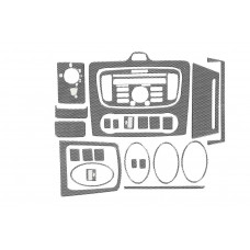 Накладки на панель Clima (Maxi-Set, Карбон) для Ford Focus II 2008-2011 гг