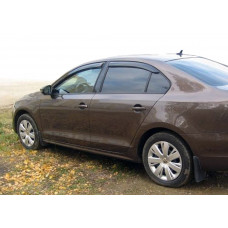 Ветровики на окна (4 шт, HIC) для Volkswagen Jetta 2011-2018 гг