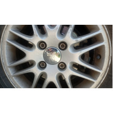 Колпачки на диски 68.5/50мм хром (Комплект 4 шт.) для Ford