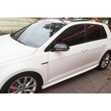 Боковые пороги DPT V-1 (грунтованные под покраску) для Volkswagen Golf 7/E-Golf 2012-2020 гг