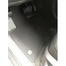 Коврики EVA (черные) 3 ряда (6 ковриков) для Ауди Q7 2005-2015 гг