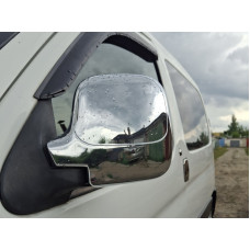 Накладки на Зеркала (2 шт, пластик) для Peugeot Partner 1996-2008 гг