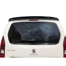 Нижняя накладка стекла нержавейка OmsaLine - Итальянская Нержавейка для Peugeot Partner/Rifter 2019- гг