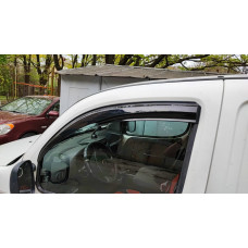 Ветровики на окна (2 шт., Sunplex Sport) для Fiat Doblo I 2001-2005 гг