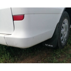 Брызговики Premium (Турция, мягкие) 4 Брызговика для Mercedes Vito W638 1996-2003 гг