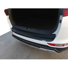 Накладка на задний бампер EuroCap 2015-2018 (ABS) для Kia Sportage