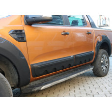 Молдинги на двери EuroCap (4 шт, ABS) для Ford Ranger 2011-2022 гг