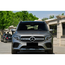 Передняя решетка Diamond Silver С местом под камеру для Mercedes GLB X247 2019- рр