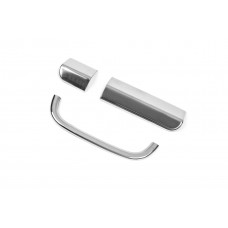 Накладка на ручку задней двери из нержавеющей стали OmsaLine - Итальянская Нержавейка для Mercedes Viano 2004-2014 гг