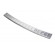 Накладка на задний бампер Carmos нержавейка для Fiat 500X 2014-2024 гг