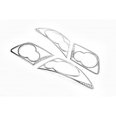 Накладки на стопи (2 шт., пласт) для Mazda 6 2003-2008 рр