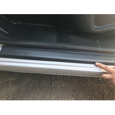 Накладки на пороги DDU (2 шт., пластик) для Mercedes Citan 2013-2021 гг