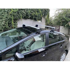 Поперечины на гладкую крышу (2 шт, Asaf V4) для Toyota Prius 2009-2015 гг