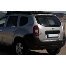 Кромка багажника (нерж.) Carmos - турецкая сталь для Renault Duster 2008-2017 гг