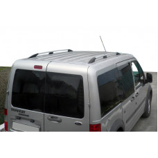 Хромированные Рейлинги Макси база, Пластиковые ножки для Ford Connect 2002-2006 гг