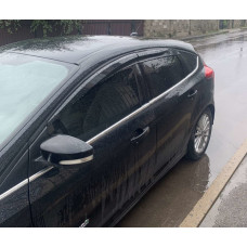 Ветровики HB/Sedan (4 шт., Sunplex Sport) для Ford Focus III 2011-2017 гг