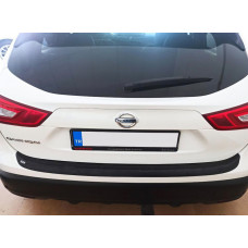 Накладка на задній бампер Esa (2017-2021, ABS) для Nissan Qashqai рр