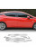 Окантовка окон Нержавейка Верх-2025Низ для Opel Astra K 2016-2021 гг