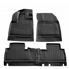 Килимки Stingray 3D (без підлокітника) (4 шт) для Fiat Doblo III 2023- рр