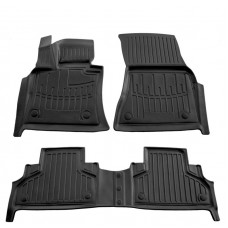Коврики резиновые Stingray 3D (5 шт, полиуретан) для BMW X5 F-15 2013-2018 гг