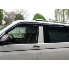 Ветровики на окна (4 шт., Sunplex Sport) для Volkswagen T5 Multivan 2003-2010 гг