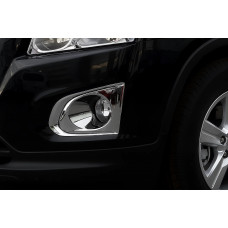 Накладки на Противотуманные Фары (2 шт, ABS) для Chevrolet Trax 2012-2023 гг
