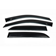 Ветровики на окна (4 шт, HIC) для Kia Sportage 2004-2010 гг