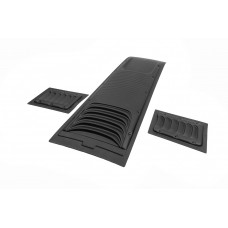 Накладка на капот V1 (ABS) для Toyota Hilux 2015- гг