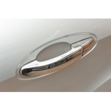 Хромированные Накладки на Ручки (4 шт., Нержавейка) Carmos - Турецкая Нержавеющая Сталь для Ford C-Max/Grand C-Max 2010-2019 гг