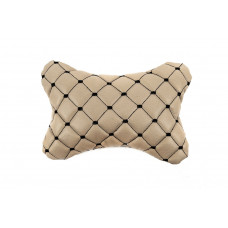 Подушка на подголовник ECO (1 шт, Бежевый)