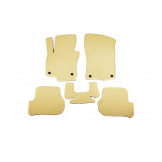 Коврики EVA (Бежевые) для Skoda Octavia II A5 2010-2013 гг