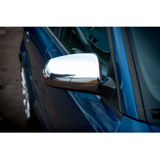 Накладки на зеркала 2004-2008 (2 шт., Нержавеющая сталь) для Ауди A3
