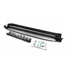 Боковые пороги BMW Style (2 шт) для Kia Sorento III UM 2014-2020 гг