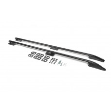 Рейлинги OmsaLine Sport (2 шт, черные) Короткая База для Ford Transit 2014- гг