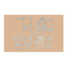 Накладки на Панель Приборов Алюминий для Renault Lodgy 2013-2022 гг