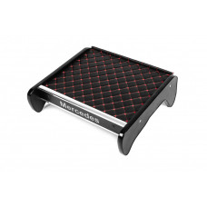 Полиця на панель (Чорна з червоною ниткою) для Mercedes T1 (207-410) 1977-1995 рр