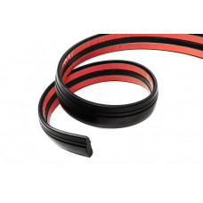 Черный молдинг на метраж sal53 (1 метр, 46.5 мм)