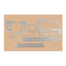 Накладки на панель приборов (2005-2009) Алюминий для Seat Leon