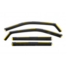 Вставные ветровики Niken Luxury (4 шт) для Jeep Compass 2016- гг