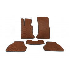 Килимки EVA (коричневі) для BMW 5 серія E-60/61 2003-2010 рр