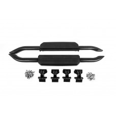 Бокові пороги OEM Black (для короткого, 2 шт) для Land Rover Defender 2019- рр