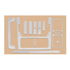 Накладки на Панель Приборов Алюминий для Peugeot Expert 2007-2016 гг