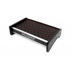 Полка на панель (Черная с красной строчкой) 2006-2014 для Peugeot Boxer